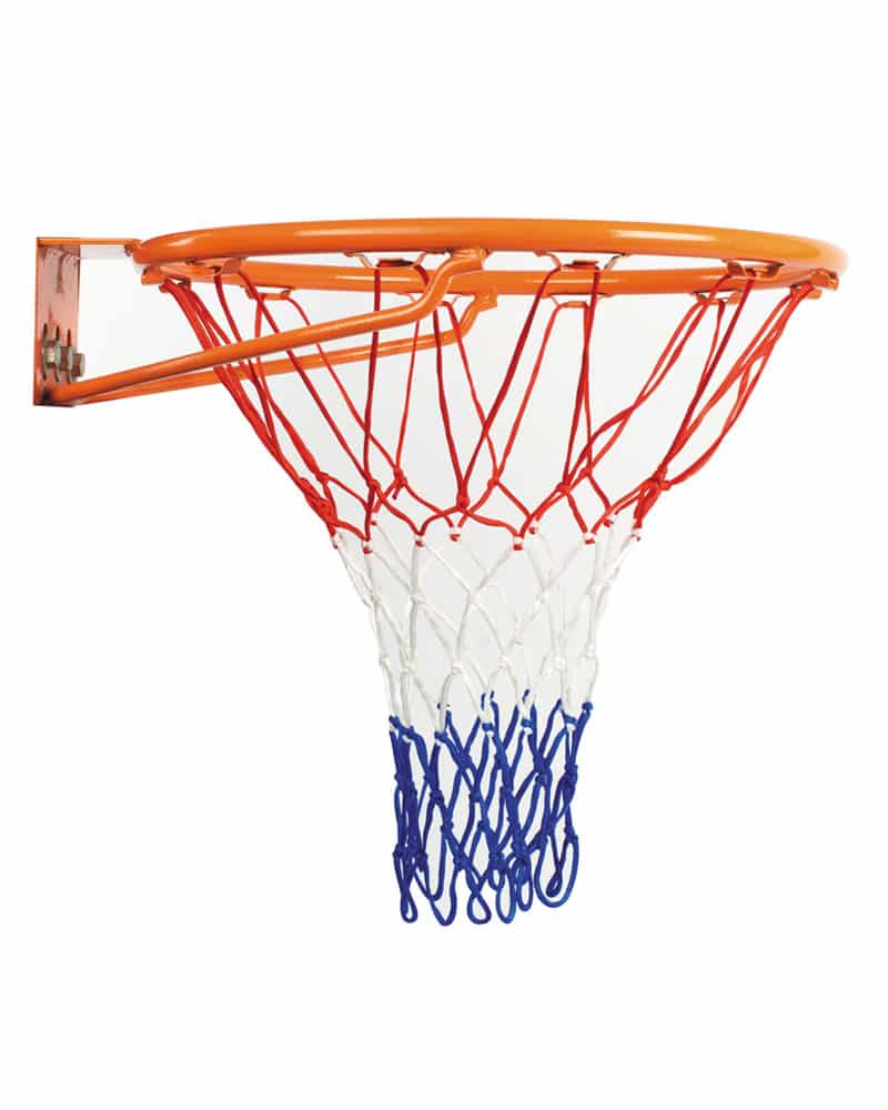 Economy Tri-Coloured Hesitation Replacement Basketball Net
