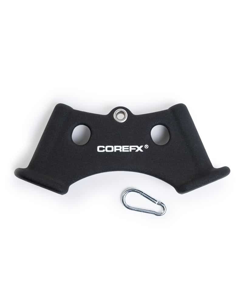 COREFX Triceps Pull Down Gym Cable Attachment with Carabiner