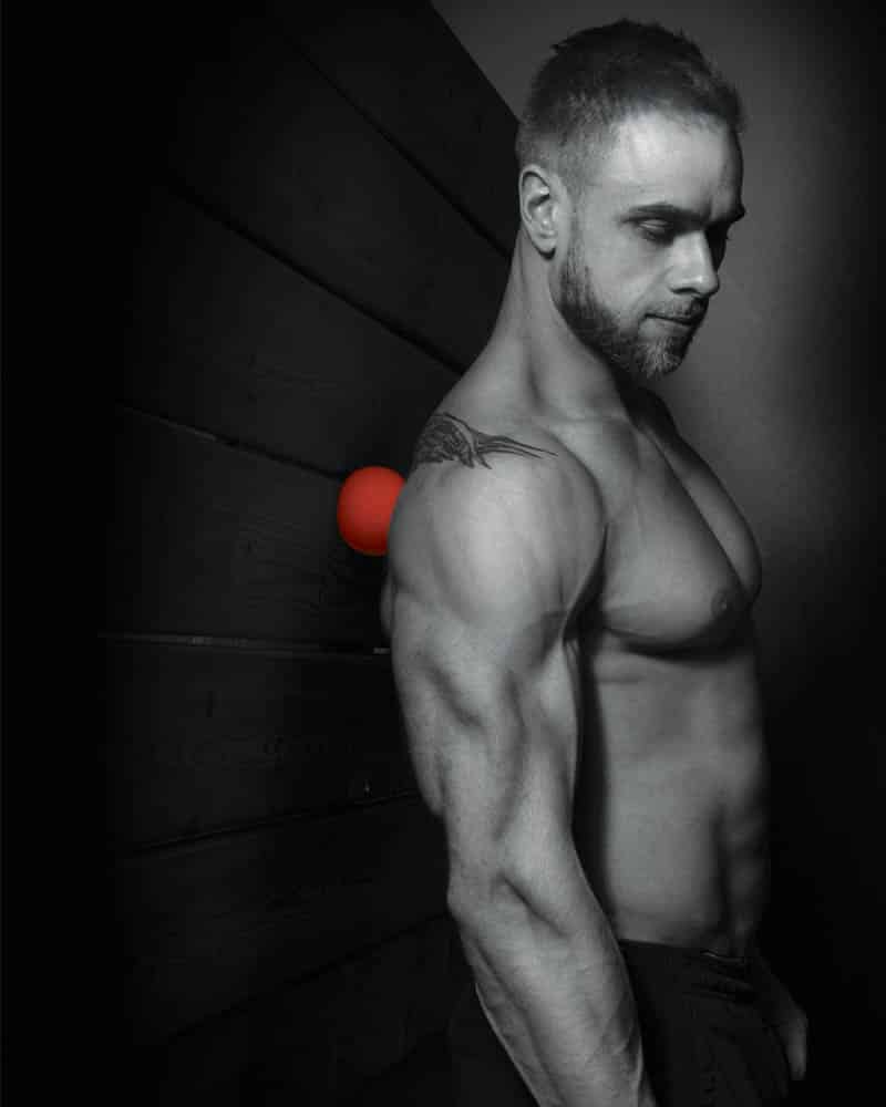 COREFX Recovery Ball in use