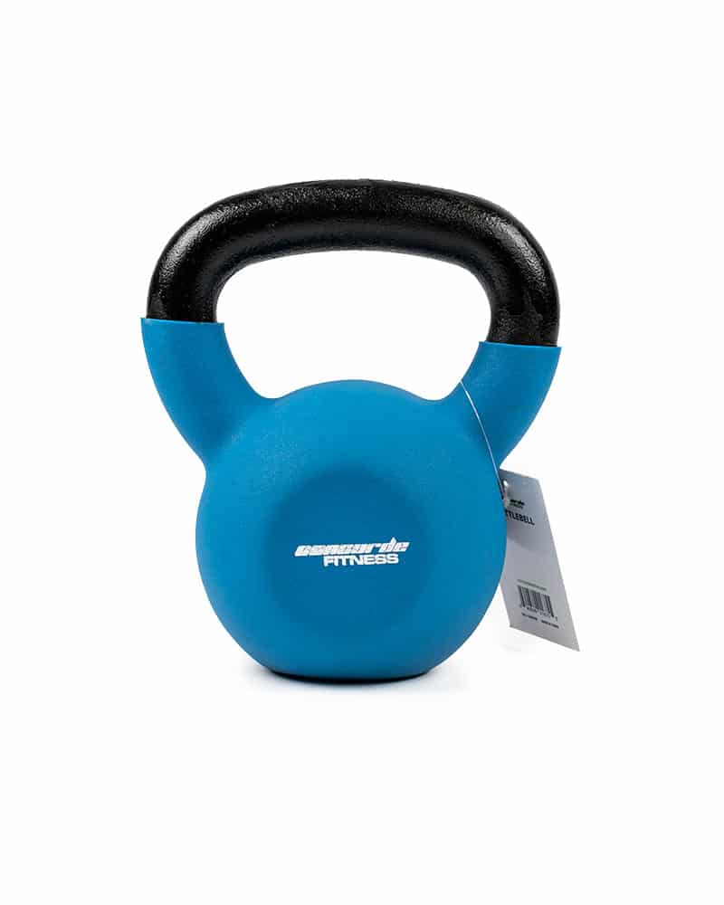 Concorde blue neoprene kettlebell