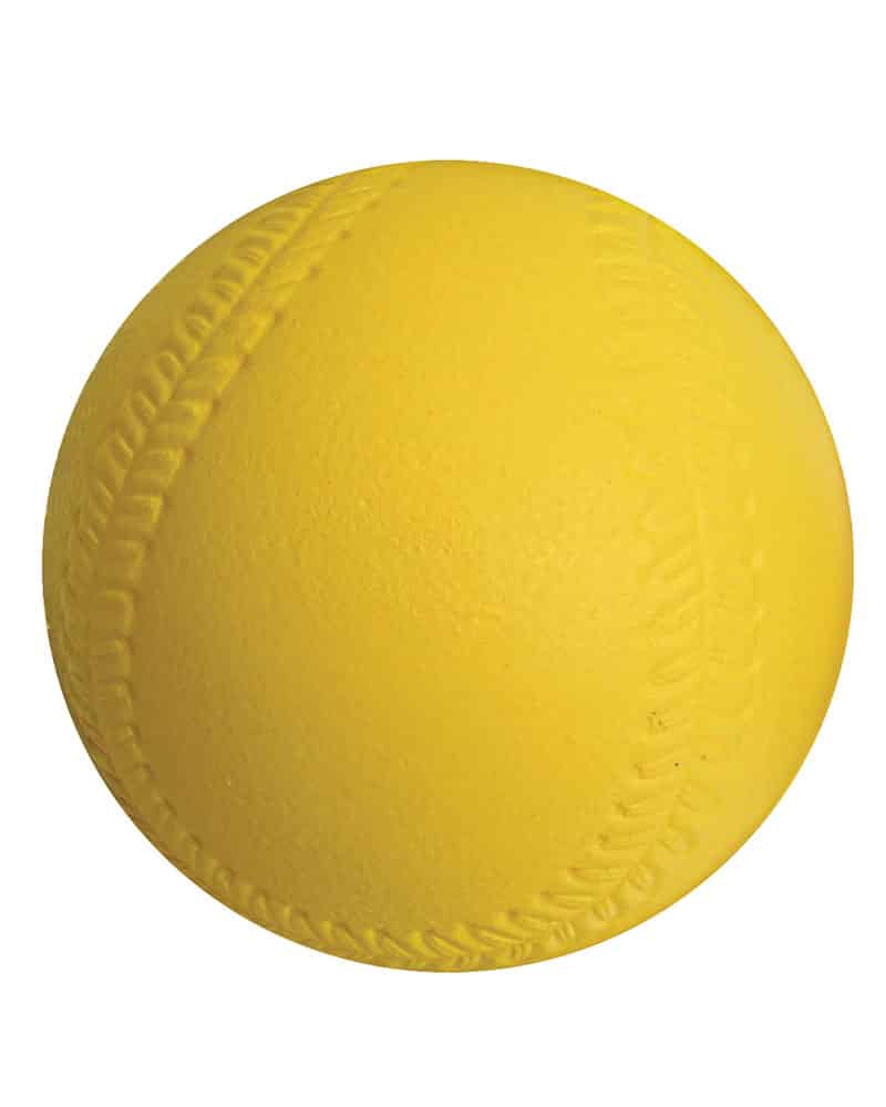 Coated foam baseball