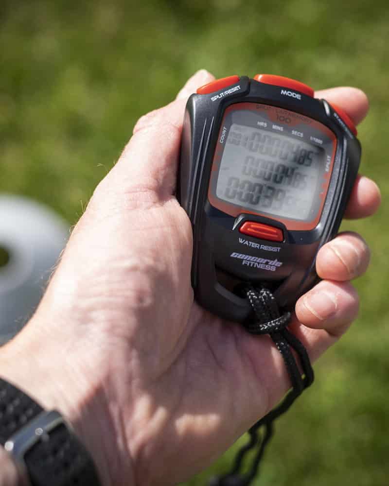 Triple Row Stopwatch