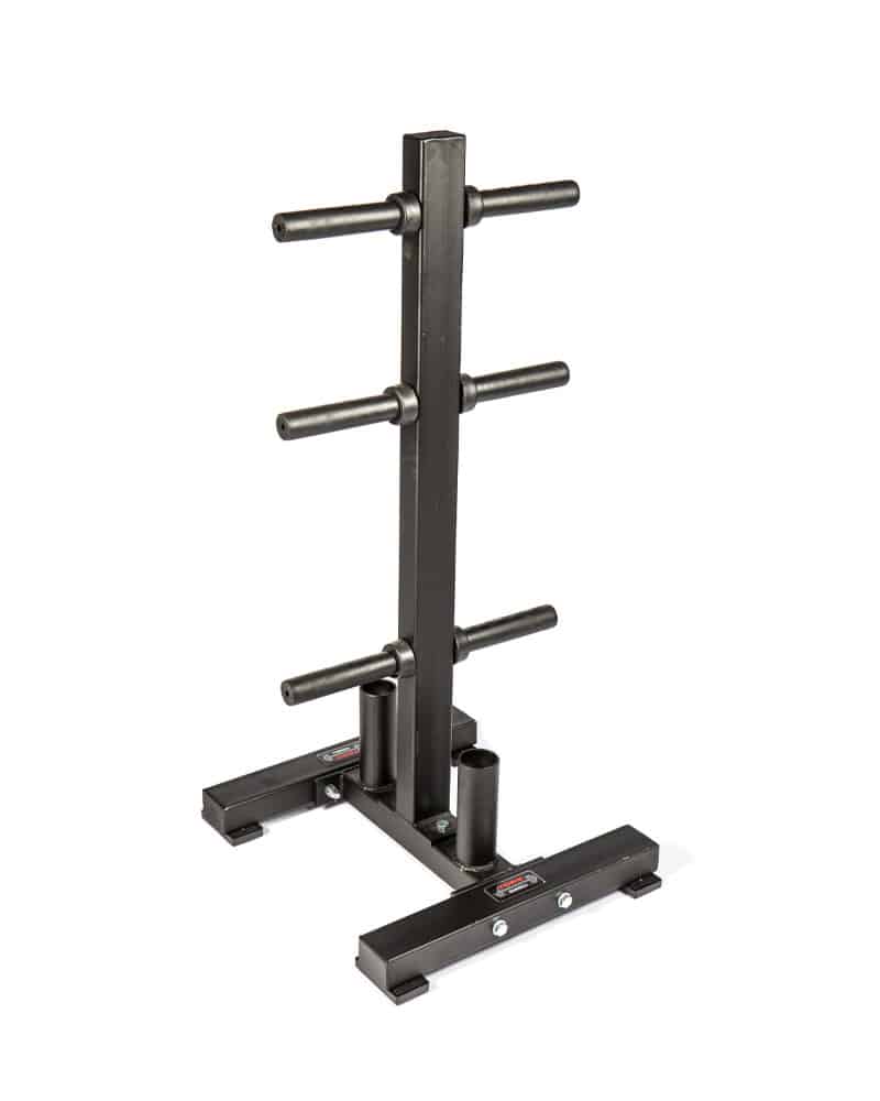 York Barbell Olympic Weight Plate Tree home gym storage