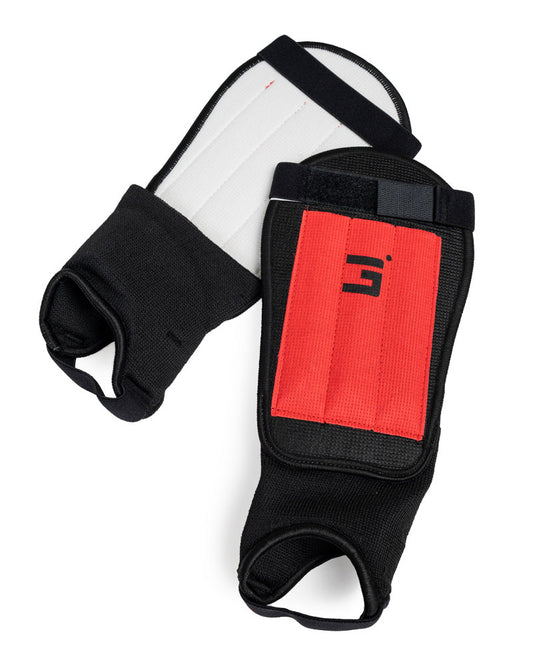 360 Athletics Shin Guards front and back