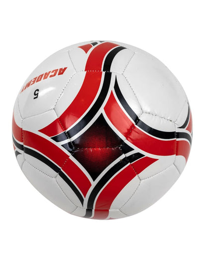 Red and Black Size 5 Academy Soccer Ball