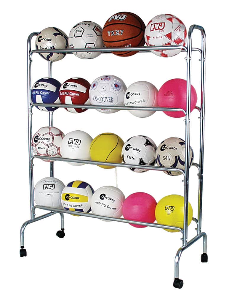 4 Tier Ball Storage Rack