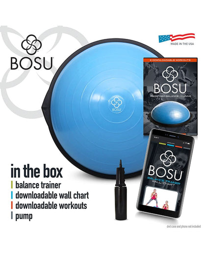 BOSU Balance Trainer what's included