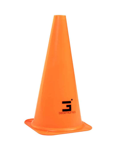 15" High-Visibility Vinyl Cone