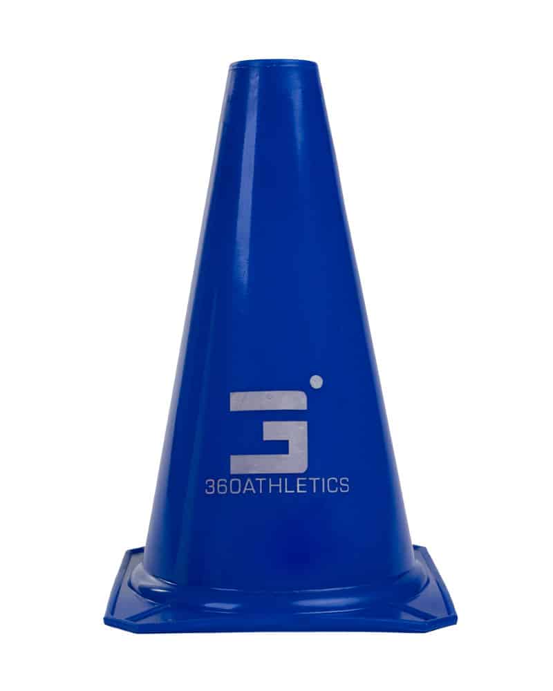 Blue 9" Vinyl Cone