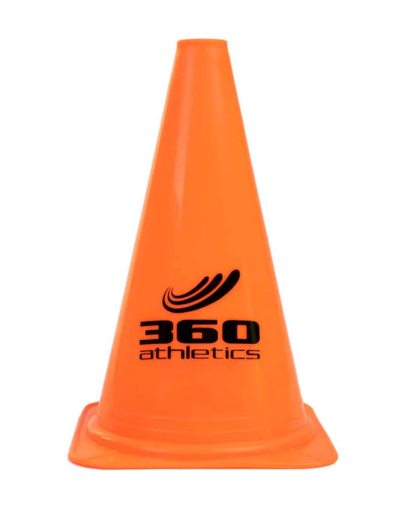 Orange 9" Vinyl Cone