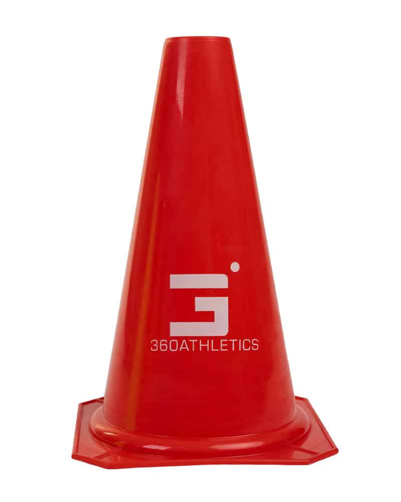 Red 9" Vinyl Cone