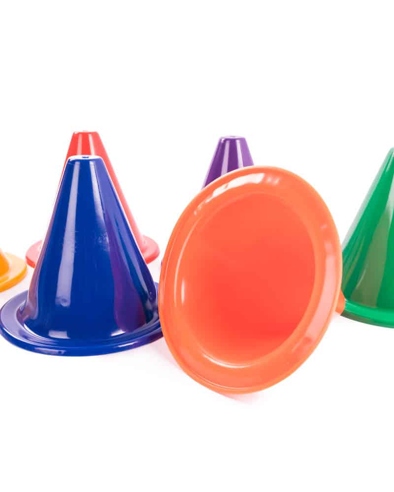 Rainbow Soft Cone bottom view