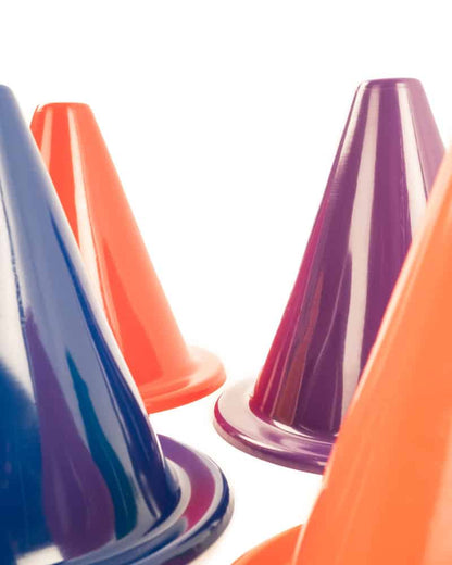 Rainbow Soft Cone close-up