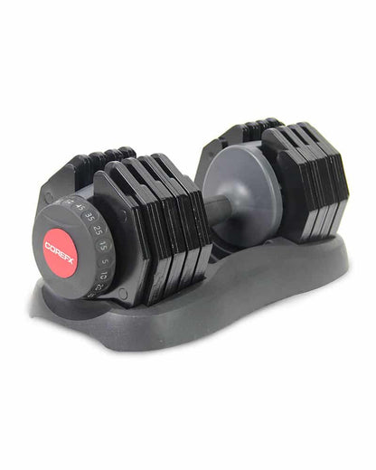 50 lb adjustable weighted dumbbell