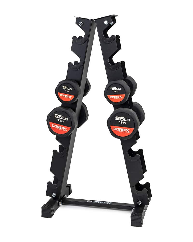 A-Frame Dumbbell Rack