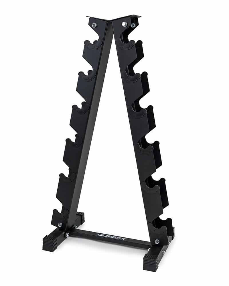 A-Frame Dumbbell Rack
