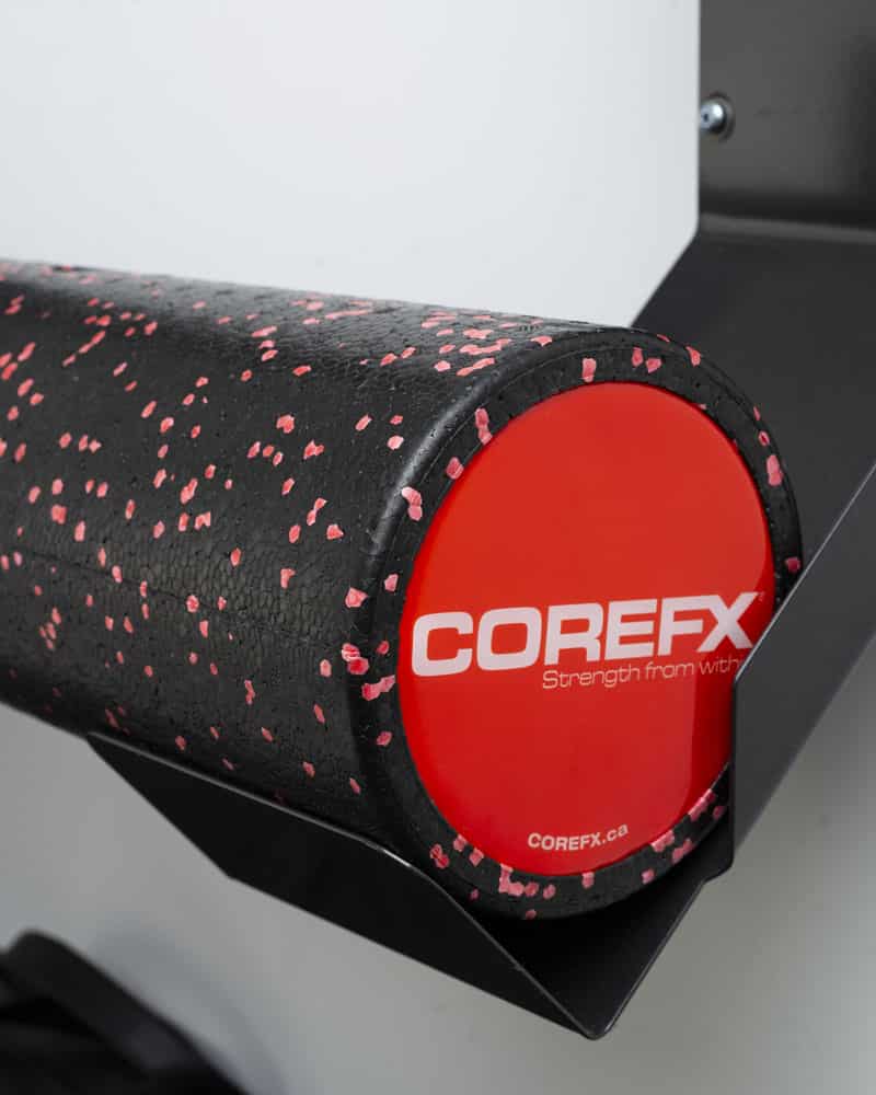 COREFX High Density Foam Roller storage