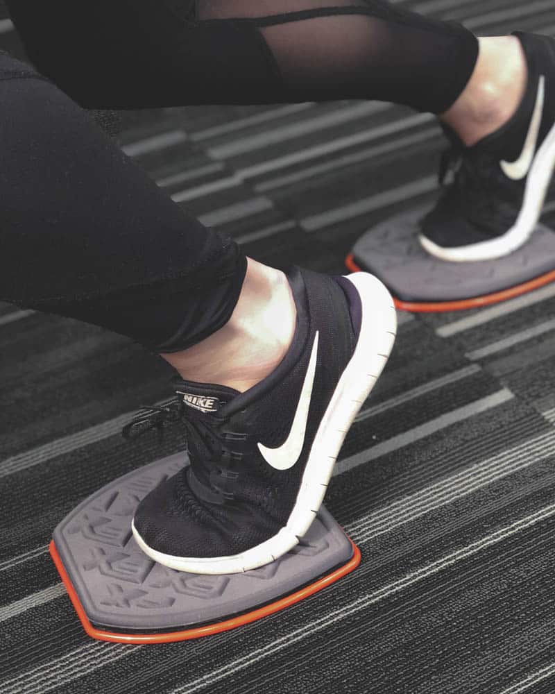 COREFX Dual Surface Gliders on carpet