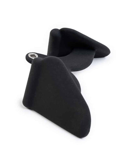 Neoprene-coated Lat Pull Narrow Handle gym cable attachment