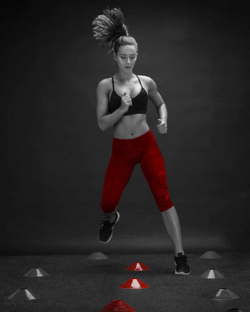 COREFX Training Cone Set woman running