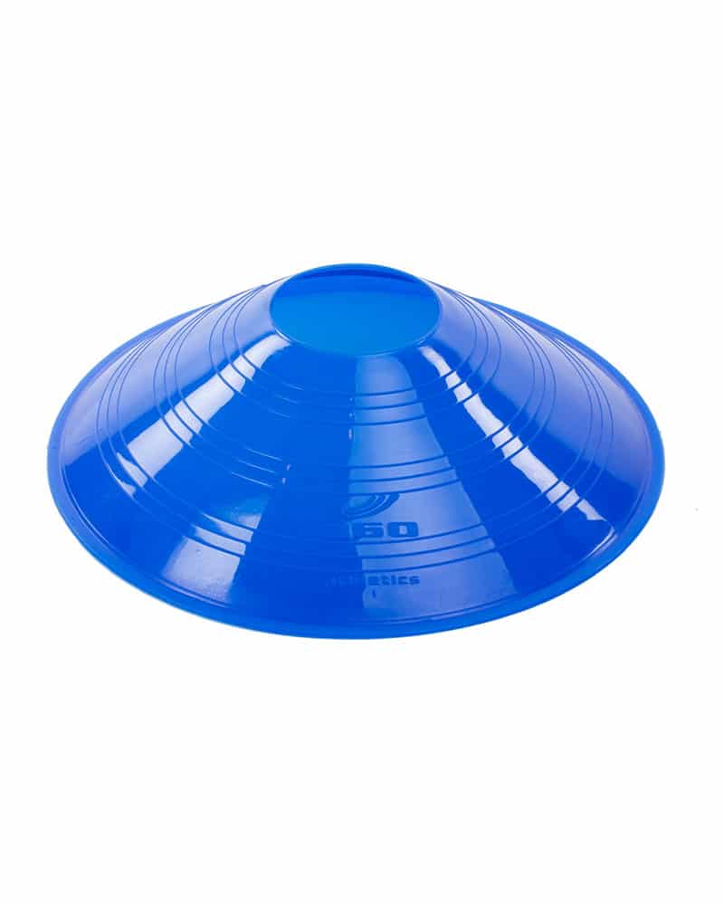 Blue Vinyl Saucer Cone