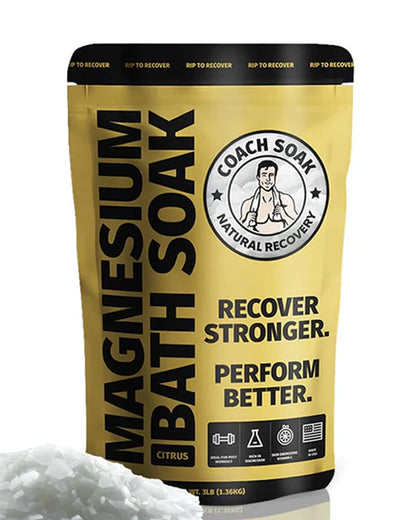 Citrus scented bath soakk by Coach Soak