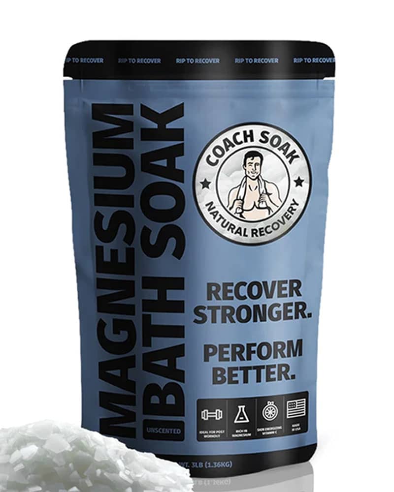 Unscented coach soak bath soak
