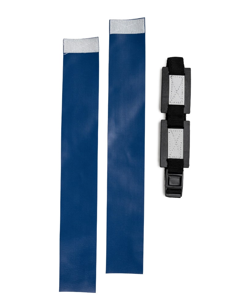 Blue Deluxe Flag Belt Set