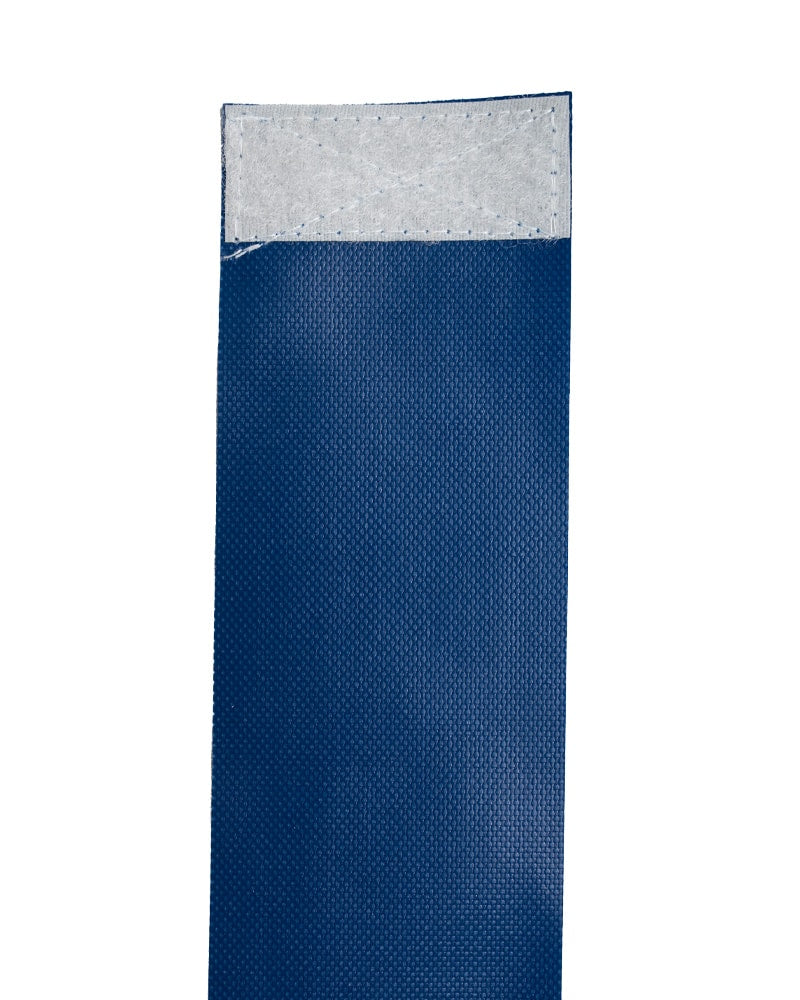 Blue Deluxe Flag Belt Set Close-Up