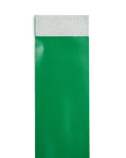 Green Deluxe Flag Belt Set Close-Up