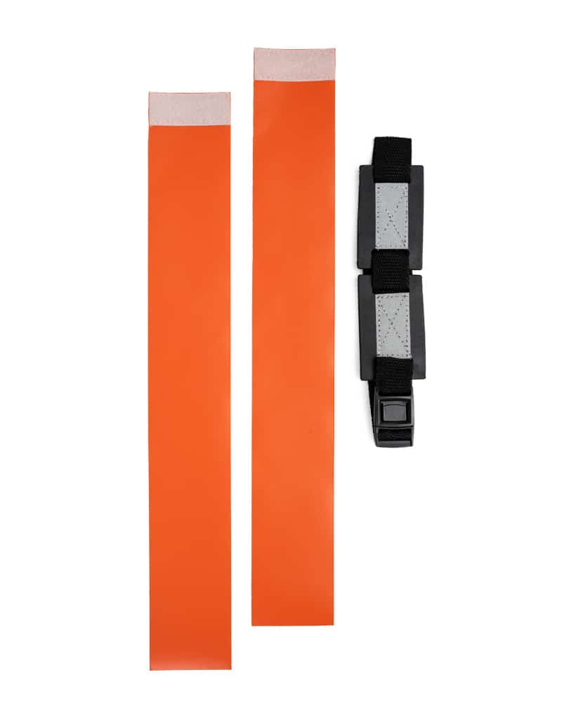 Orange Deluxe Flag Belt Set