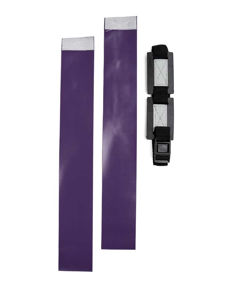 Purple Deluxe Flag Belt Set
