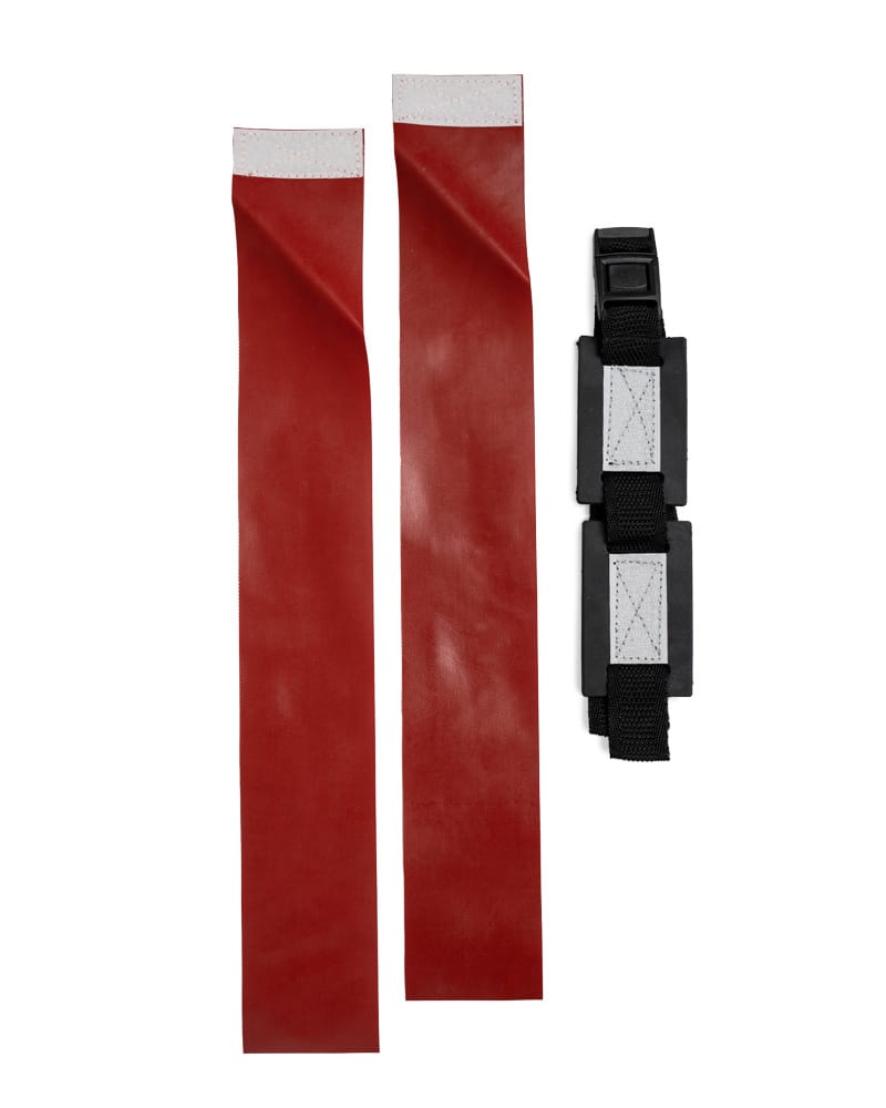Red Deluxe Flag Belt Set