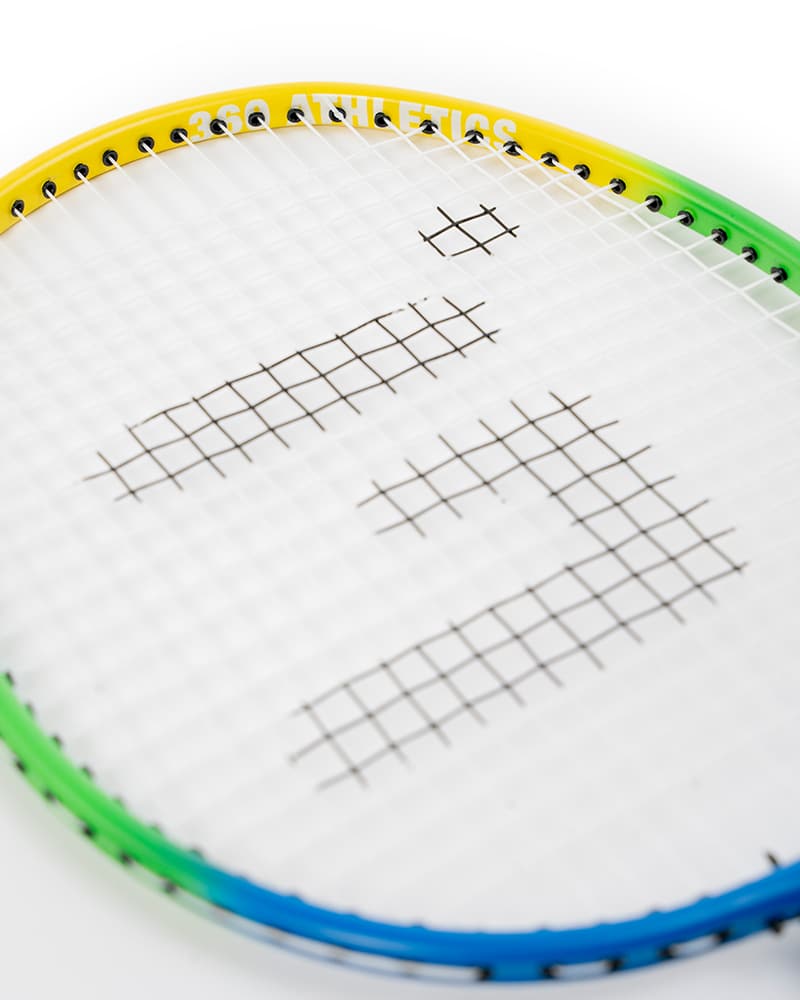 360 Athletics Dyno Badminton Racquet close-up