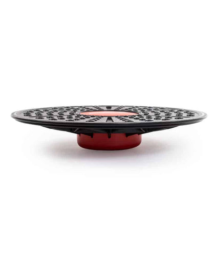 Side view of tri-level balance board