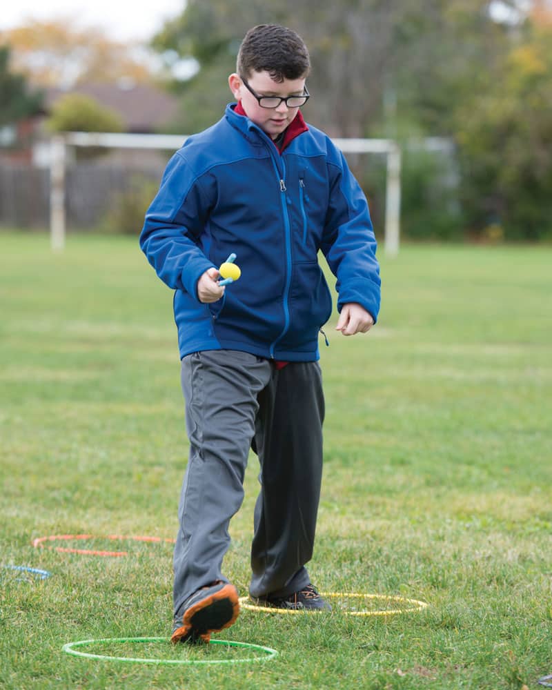 Egg Stack Set In Use