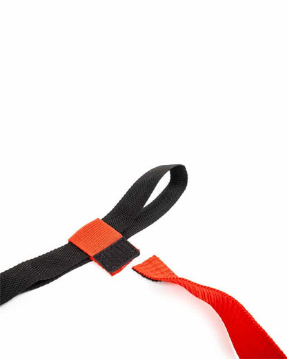 Flag Football Belt Red Close Up Product Shot