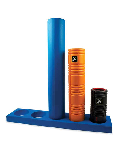 Foam Roller Stand with rollers