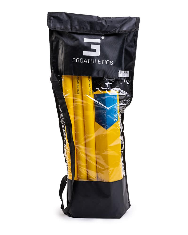 360 athletics quick cricket set and bag