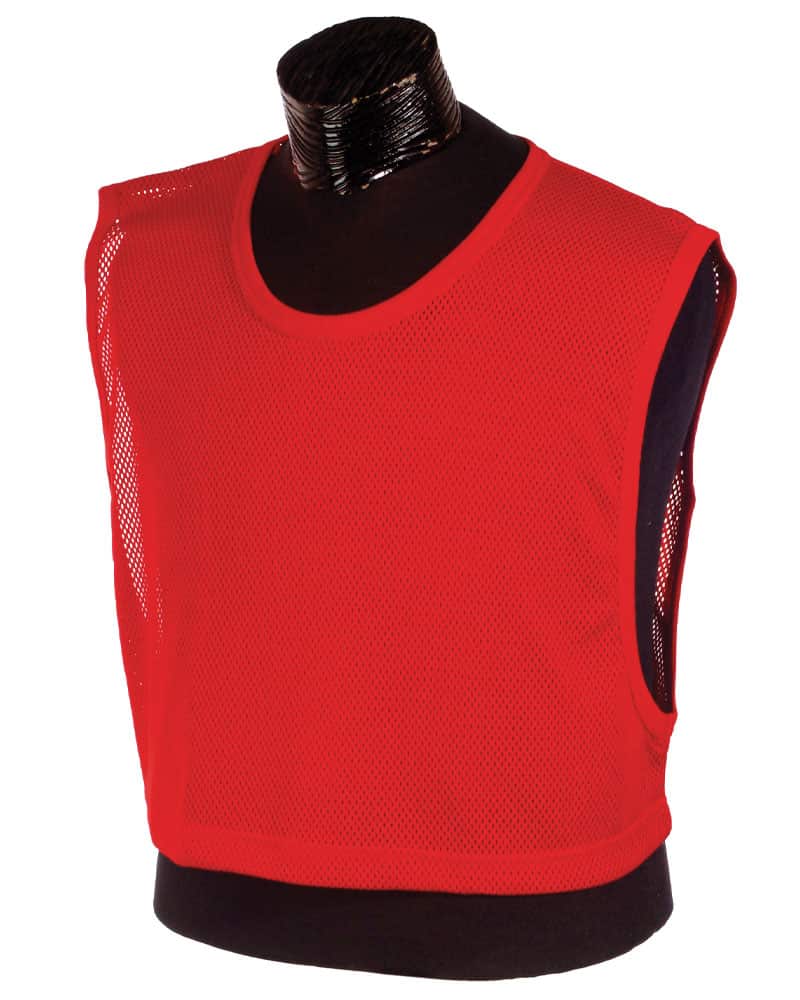 Red Oversized Scrimmage Vest