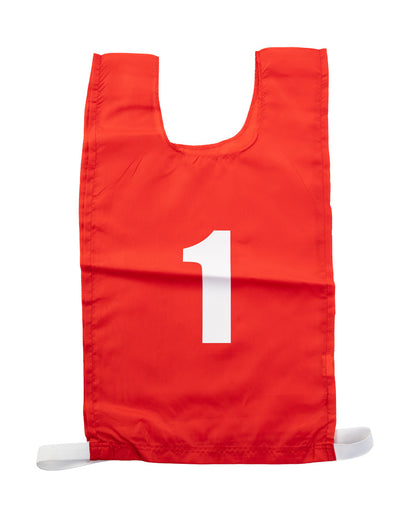 Numbered Pinnie Set