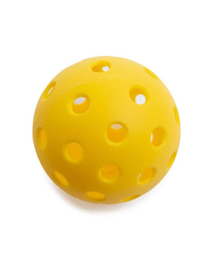 yellow 40 hole outdoor pickleball