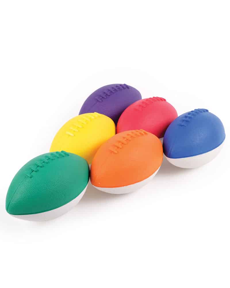 Mini Coated Foam Footballs