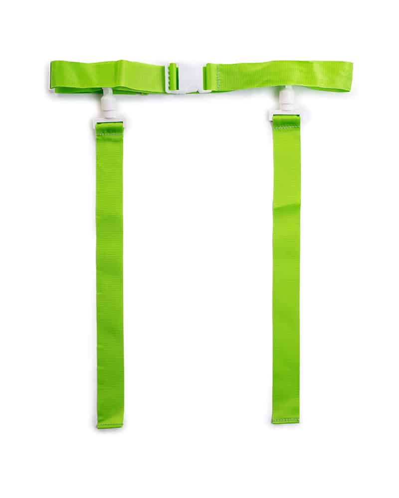 green POP flag football belt