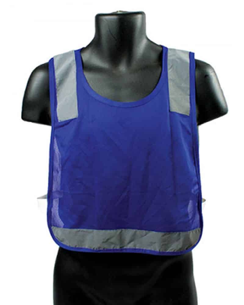 Blue Reflective Youth Pinnie