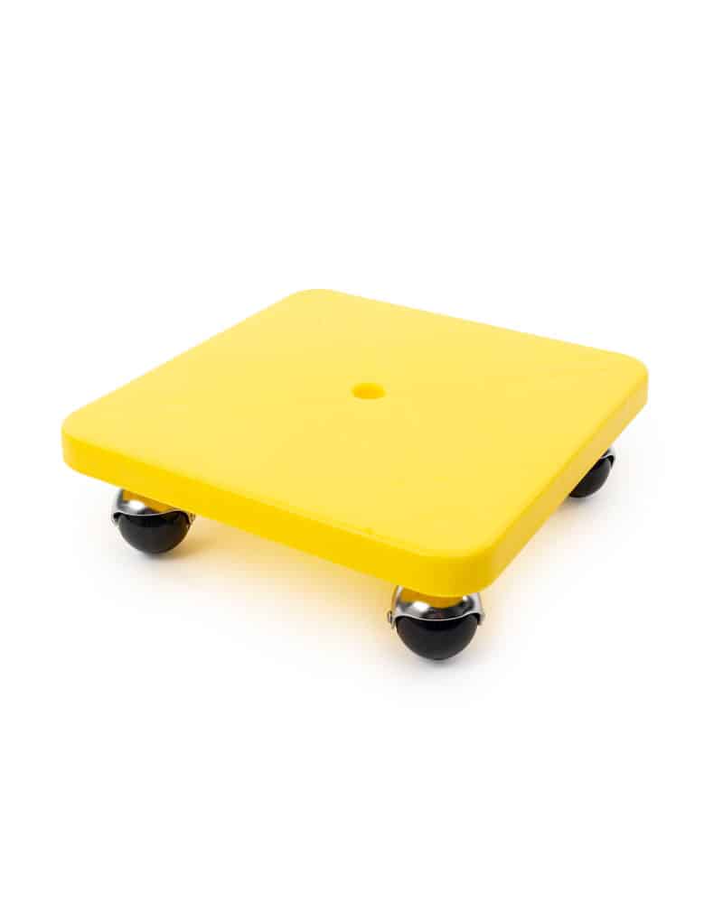 12" Scooter Board Yellow