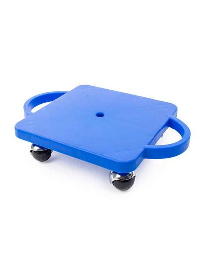 Blue Scooter Board with Handles