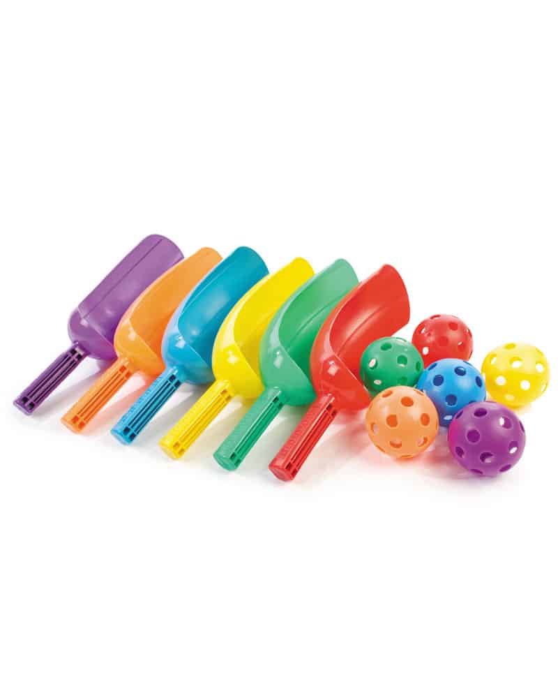 Rainbow Scoop Set of Six