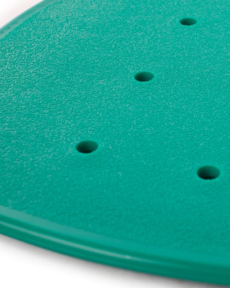 paddle texture of green pickleball bat