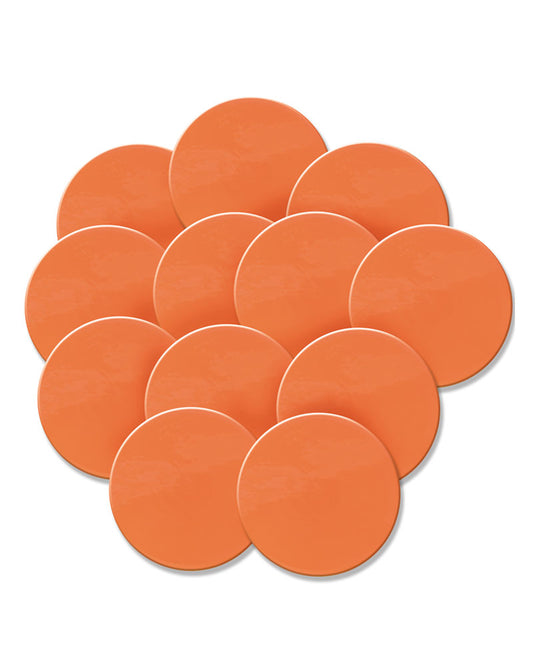Polyspot Set of 12 Orange